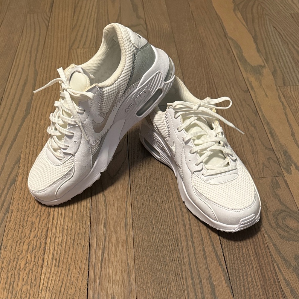 Nike Air Max White Athletic Shoes